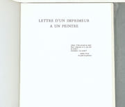 LA VACHE AU PRÉ NOIR DE JEAN DUBUFFET. Lettre d'un imprimeur à un peintre et la réponse que celui-ci y fit. par DUBUFFET (Jean) - BARNIER (Louis). - Image 4