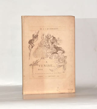 À VENISE... RÊVE.. GONCOURT (Edmond et Jules).