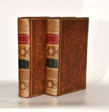 LES AVENTURES DE TÉLÉMAQUE, fils d'Ulysse. [2 volumes].. FÉNELON (François de Salignac de La Motte).