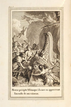 LES AVENTURES DE TÉLÉMAQUE, fils d'Ulysse. [2 volumes].. FÉNELON (François de Salignac de La Motte).