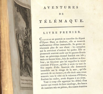 LES AVENTURES DE TÉLÉMAQUE, fils d'Ulysse. [2 volumes].. FÉNELON (François de Salignac de La Motte).