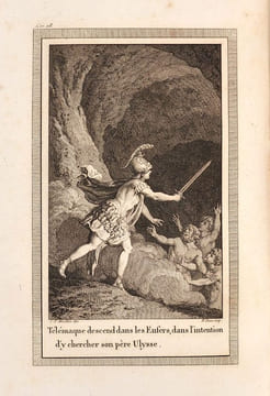 LES AVENTURES DE TÉLÉMAQUE, fils d'Ulysse. [2 volumes].. FÉNELON (François de Salignac de La Motte).