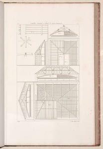 TRAITÉ DE L'ART DE LA CHARPENTE, plans, coupes et élévations de diverses productions, exécutées tant en France que dans les pays étrangers. [2 volumes].