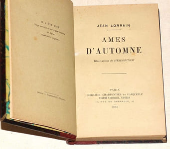 ÂMES D'AUTOMNE. Illustrations de Heidbrinck.