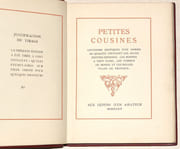 PETITES COUSINES. Souvenirs érotiques d'un homme de qualité touchant les jolies petites cousines... Les bonnes à tout faire... Les femmes du monde et les belles filles de province... par [MAC ORLAN (Pierre)]. - Image 1