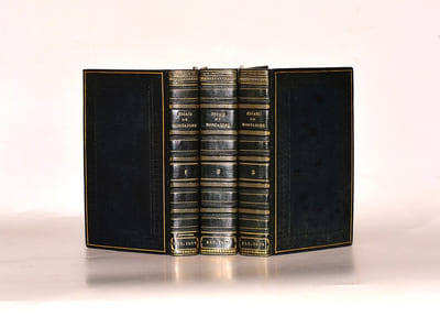 LES ESSAIS de Michel, Seigneur de Montaigne. Nouvelle édition exactement purgée des défauts des précédentes, selon le vray original: Et enrichie & augmentée aux marges du nom des Autheurs qui y sont citez, & de la Version de leurs Passages; Avec des observations très importantes & nécessaires pour le soulagement du Lecteur. [3 volumes].