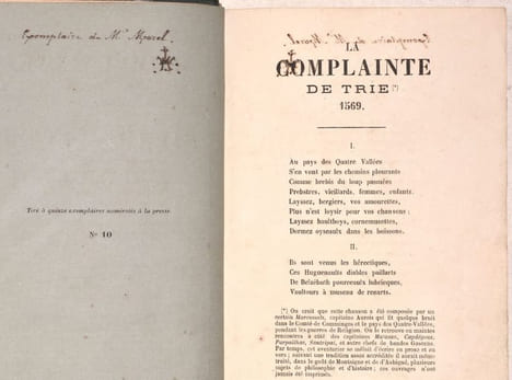 LES DEVIZ COMINGEOIS. Joyeulx récipts du bon temps de nos pères recueillis & mis en ordre par Le Philosophe Marcuz de Montréal de Rivière - LA ...