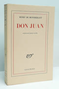 DON JUAN. Pièce en trois actes.  par MONTHERLANT (Henry de).