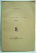 FLAMBEAUX ÉTEINTS. Poèmes.  par VIVIEN (Renée). 