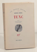 TUNC. Roman traduit de l'anglais par Roger Giroux.  par DURRELL (Lawrence). 