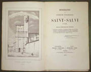 MONOGRAPHIE DE L'INSIGNE COLLEGIALE DE SAINT-SALVI D'ALBI.  par CROZES (Hippolyte). 