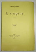 LE VISAGE NU.  par FLORENNE (Yves). 
