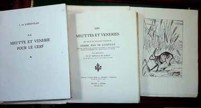 LES MEUTTES ET VENERIES de Haut et Puissant Seigneur Messire Jean de Ligniville, chevalier, Comte de Bey, Seigneur de Dombrot et de la Basse-Vosge, Berlize, Faulcompierre, etc... Grand-Veneur de Lorraine. 
