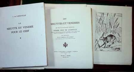 LES MEUTTES ET VENERIES de Haut et Puissant Seigneur Messire Jean de Ligniville, chevalier, Comte de Bey, Seigneur de Dombrot et de la Basse-Vosge, ...