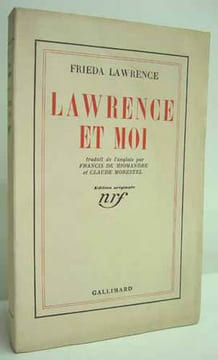 LAWRENCE ET MOI (NOT I BUT THE WIND). Traduit de l'anglais par Francis de Miomandre et Claude Morestel. . LAWRENCE (Frieda).