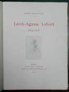 LEON-AGASSE LAFONT 1874-1908.  par MONTASSIER (Henri). 