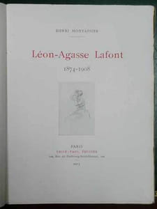 LEON-AGASSE LAFONT 1874-1908. 