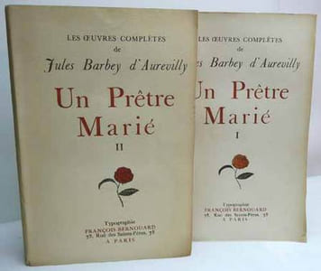 UN PRETRE MARIE. [2 volumes]. 