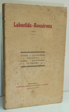 LABASTIDE-ROUAIROUX (Tarn). Albine - Lacabarède - Rouairoux - Sales - Sauveterre - Le Vintrou. . GAUTRAND J.]. 