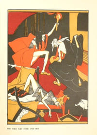 THE GOLDEN ASSE OF LUCIUS APULEIUS translated out of latin by William ADLINGTON with an introduction by E. B. OSBORN and illustrated in colour and black and white by Jean de BOSSCHERE.