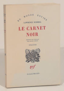 LE CARNET NOIR. Traduit de l'anglais par Roger Giroux. 