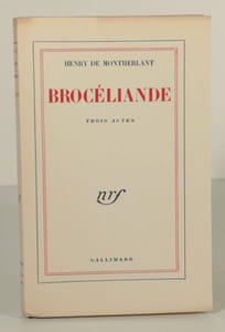 BROCELIANDE suivi de L'ART ET LA VIE. 