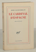 LE CARDINAL D'ESPAGNE. Pièce en trois actes.  par MONTHERLANT (Henry de). 