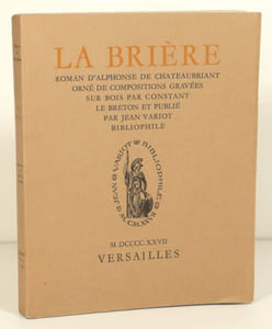LA BRIÈRE. Roman orné de compositions gravées sur bois par Constant LE BRETON et publié par Jean Variot, bibliophile. 