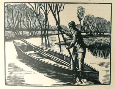 LA BRIÈRE. Roman orné de compositions gravées sur bois par Constant LE BRETON et publié par Jean Variot, bibliophile. 