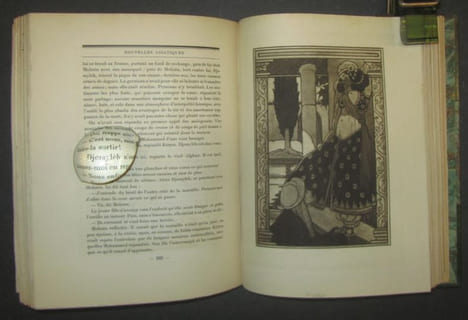Nouvelles Asiatiques.  Ouvrage orné de sept hors-texte gravés à l'eau-forte et de quarante vignettes par Maurice de BECQUE.. [BECQUE (Maurice de)] - ...
