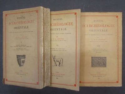 Manuel d'archéologie orientale depuis les origines jusqu'à l'époque d'Alexandre.
