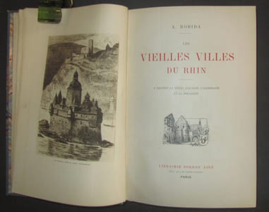 Les vieilles villes du Rhin. A travers la Suisse, l'Alsace, l'Allemagne et la Hollande.