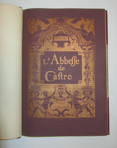 L'Abbesse de Castro avec illustrations de Eugène COURBOIN.