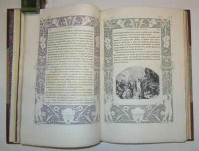 L'Abbesse de Castro avec illustrations de Eugène COURBOIN.