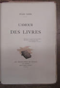 L'amour des livres. par [BIBLIOPHILIE] - JANIN (Jules).-