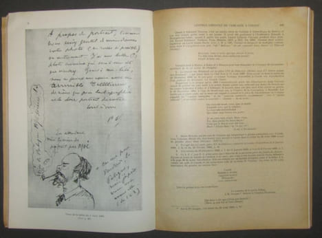 Lettres inédites de Verlaine à Cazals. Avec une introduction, des notes et de nombreux documents inédits. Dessins de Cazals et de Verlaine en ...