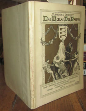 La mule du Pape. XXVII compositions dessinées et lithographiées par O.-D.-V. GUILLONNET.. [GUILLONNET (O.-D.-V.)] - DAUDET (Alphonse).-