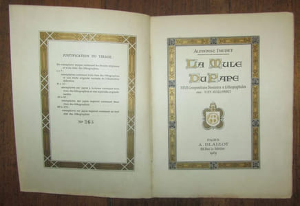 La mule du Pape. XXVII compositions dessinées et lithographiées par O.-D.-V. GUILLONNET.