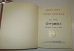 Oeuvres complètes. Illustrations de Jehan de Génie [pseudonyme de GRADASSI]. Livre premier : Gargantua - Livre deuxième : Pantagruel - Livres ...