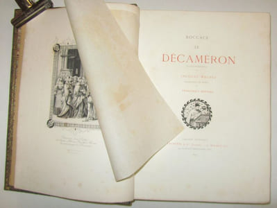 Le Décameron. Ilustrations de Jacques WAGREZ. Trauction et notes de Francisque Reynard.