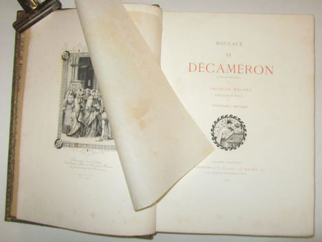 Le Décameron. Ilustrations de Jacques WAGREZ. Trauction et notes de Francisque Reynard.. [WAGREZ] (Jacques)] - BOCCACE.-