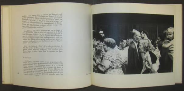 Les Américains. Textes réunis et présentés par Alain Bosquet. Photographies de Robert FRANK.