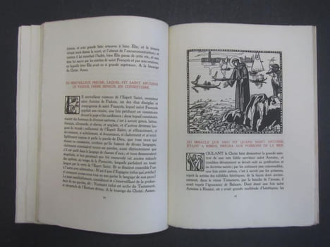 Les Petites Fleurs de Saint François d'Assise. Traduites de l'italien par André Pératé. Illustrations de Maurice DENIS gravées sur bois par Jacques ...