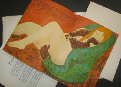 La Bohême et Mon Coeur. [Ces poèmes célèbres de Francis Carco sont illustrés de lithographies originales par] Alain BONNEFOIT.