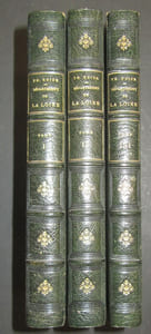 La France par cantons et par communes. Rédigée par Théodore Ogier, et publiée par Bajat fil. DEPARTEMENT de la LOIRE. Tome I : Arrondissement de Montbrison. - Tome II : Arrondissement de St-Etienne. - Tome III : Arrondissemnt de Roanne.