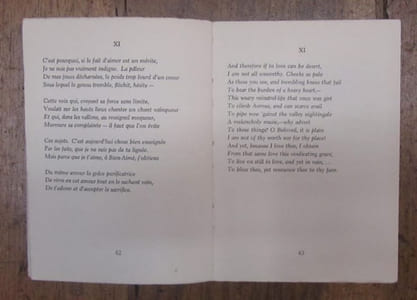 Sonnets from the Portuguese avec une traduction en vers français et une introduction par André Maurois.