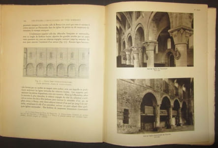 L'architecture normande. Son influence dans le Nord de la France aux XIe et XIIe siècles. Cinquante-six planches hors-texte et soixante-deux figures dans le texte.