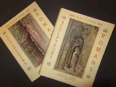 Voyage au pays des Sculpteurs romans. Croquis de route à travers la France par Alexis Forel. Illustrations de Emmeline Forel.