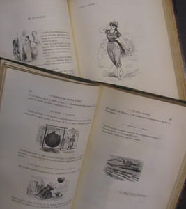 La Comédie de notre temps. La civilité - Les habitudes - Les moeurs - Les coutumes - Les manières et les manies de notre époque. Etudes au crayon et à la plume. Deuxième édition [1 volume]. ......... La Comédie de notre temps (Deuxième Série). Les enfants - Les jeunes - Les murs - Les vieux. Etudes au crayon et à la plume [1 volume].