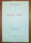 Franz Liszt. par [LISZT (Franz)] - HARASZTI (Emile).-